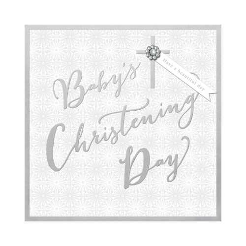 Baby's Christening Day, Gift card