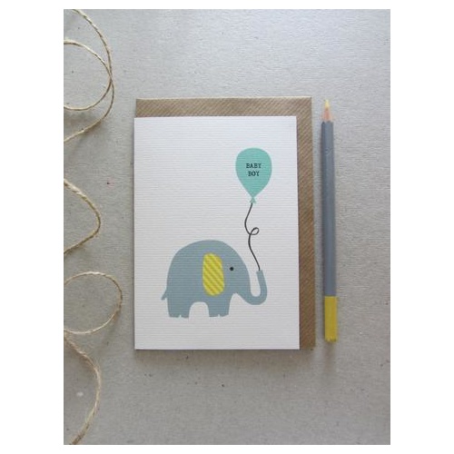 Baby Boy Card