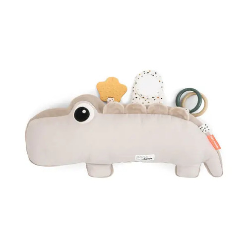 Done By Deer Croco Tummy Time Activity Toy - Sand