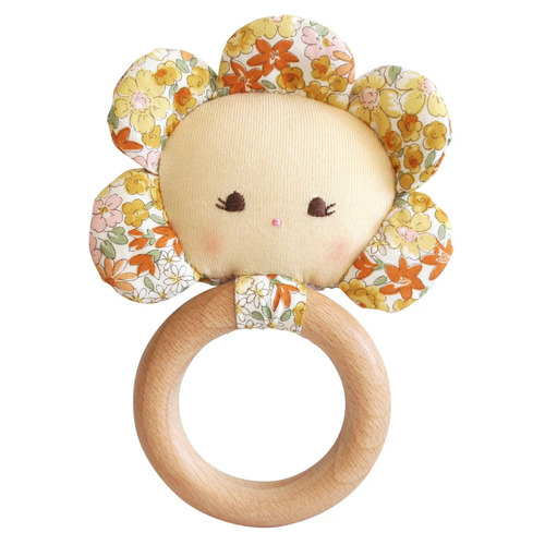 Flower Baby Teether - Sweet Marigold
