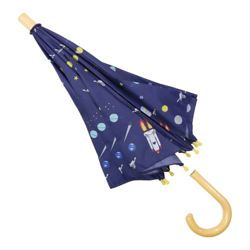 Space Rocket Umbrella - Navy