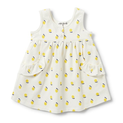 Sunshine Ruffle Pocket Dress