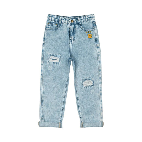 Rock Your Kid Mick Ripped Jeans - Blue