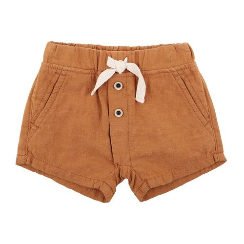 Boys Shorts - Caramel