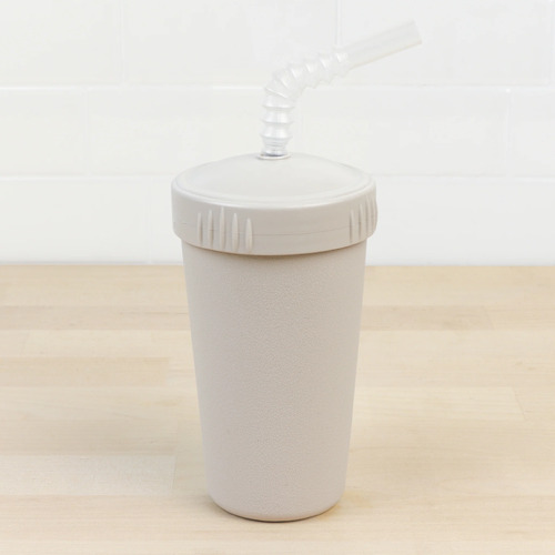Re-Play Cup With Reusable Straw - Sand