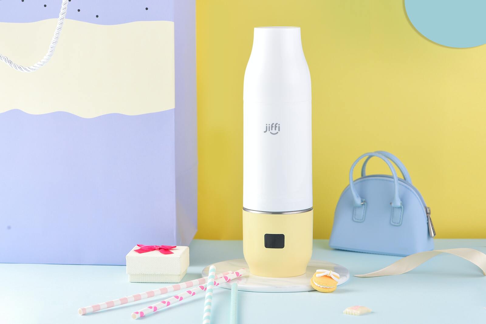 Jiffi Baby USB Bottle Warmer Yellow