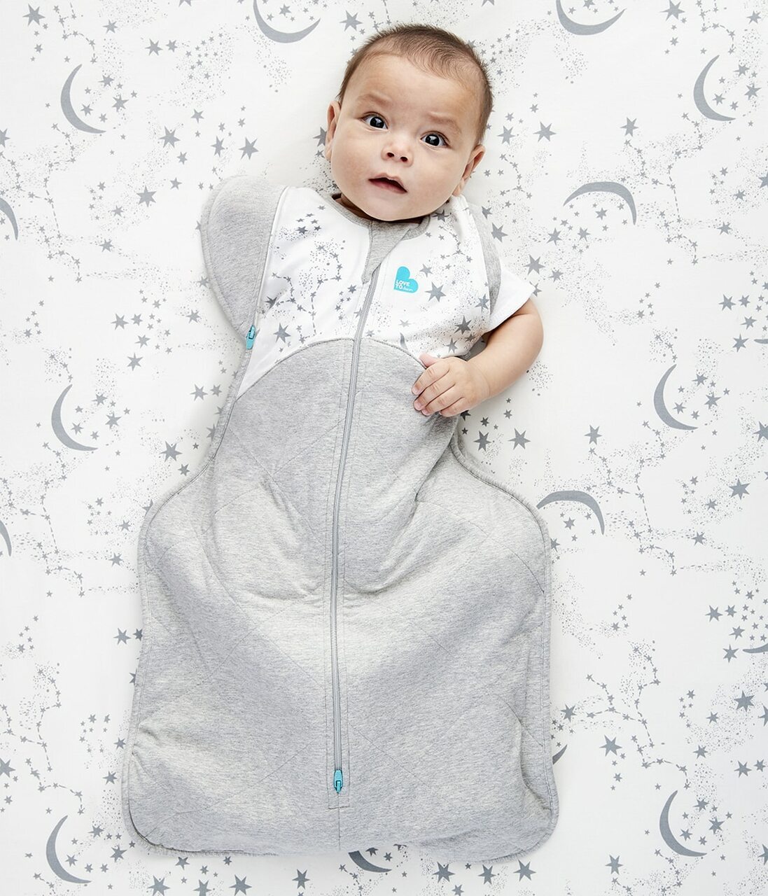 Swaddle Up Transition Bag (50/50) Warm 2.5 Tog Grey