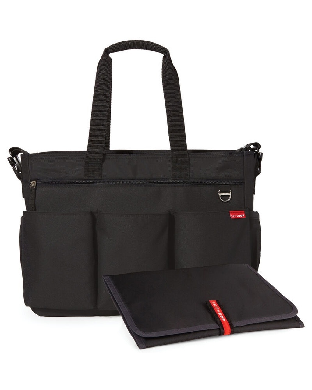 Skip Hop Duo Double Signature Bag - Black