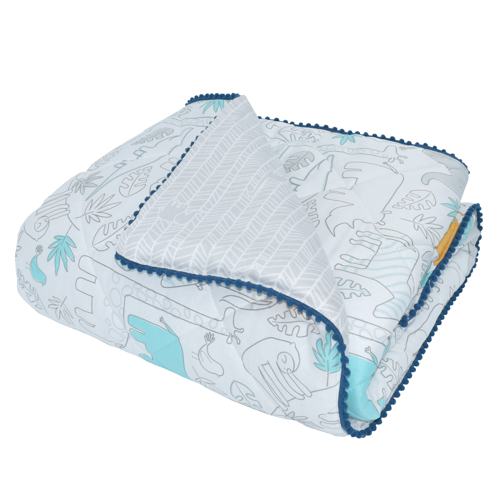 Quilted Cot Comforter Urban Safari