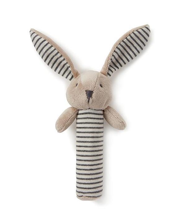 Bunny Rattle Grey