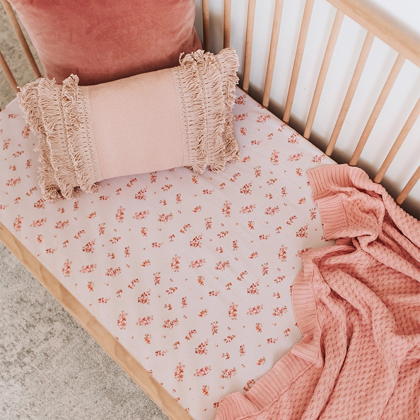 Fitted Cot Sheet Esther