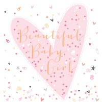 Beautiful Baby Girl, Gift card