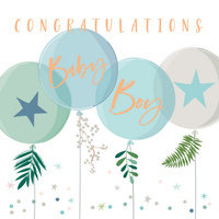 Congratulations Baby Boy, Gift Card