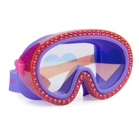 Big Heart Glitter Bling2o Mask - I Love Paspeberrles