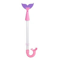 Arietail Mermaid Tail Bling2o Snorkel - Shell Pink/Purple