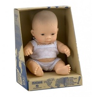 Miniland Doll 21cm - Asian Baby Girl