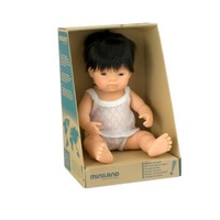 Miniland Doll 38cm - Asian Boy