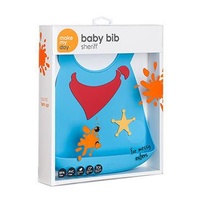 Make My Day Baby Bib - Sheriff