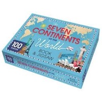 The Seven Continents Of The World Book And Jigsaw
