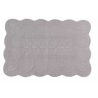 Quilted Single Pillowcase - Elephant Grey