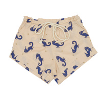 Shorts - China Plate Seahorse Print