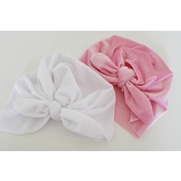 Velvet Head Wrap - Strawberry Pink