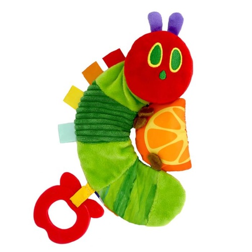Crinkle Teether Toy I The Very Hungry Caterpillar