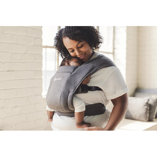 ergobaby Embrace Cozy Newborn Carrier - Heather Grey
