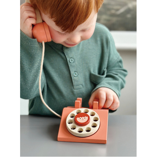 Wooden Toy | Ring Ring Telephone