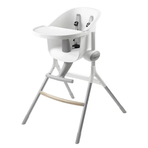 Beaba Up And Down High Chair - White/Grey