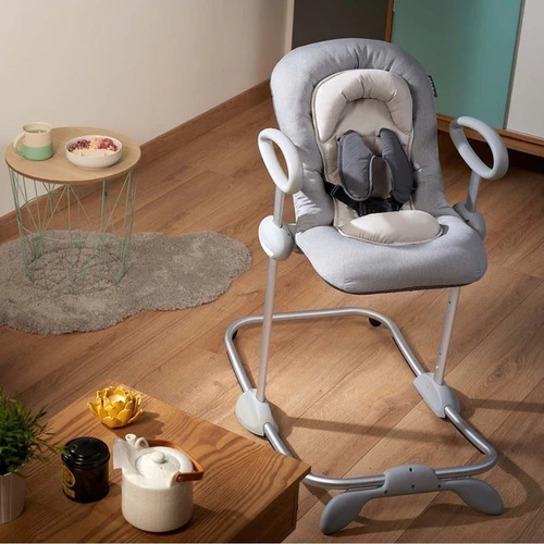 Beaba Up And Down Bouncer - Heather Grey