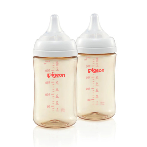 Pigeon SofTouch III Twin Pack PPSU Bottles - 240ml