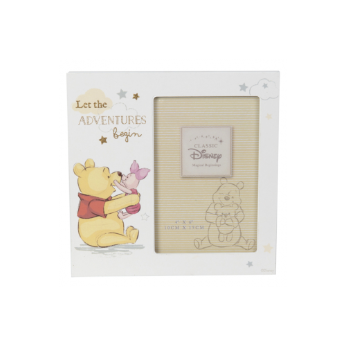 Winnie the Pooh Photo Frame - Let The Adventures Begin