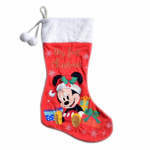 Mickey Mouse Mouse My First Christmas Stocking - 67cm