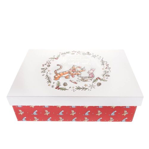 Decorations And What-Nots Xmas Storage Box - Winnie The Pooh