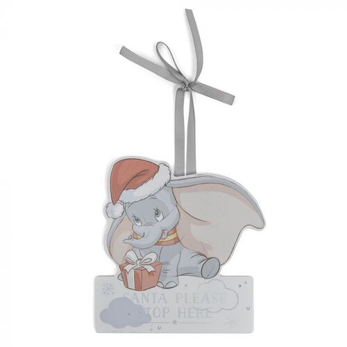 Dumbo Plaque - Santa Please Stop here