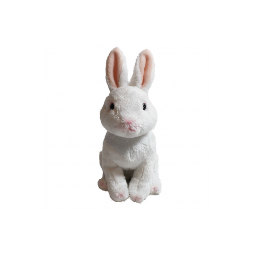 Sitting Rabbit - White 15cm
