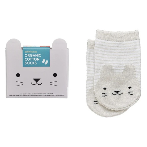 Organic Baby Socks - Baby Bunny