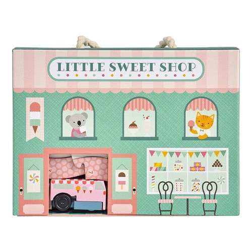 Little Sweet Shop Wind-Up And Go Play Set