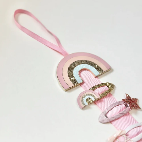 Clip Hanger | Shimmer Rainbow