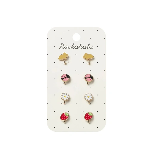 Clip On Earrings I Spring Garden