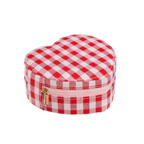 Jewellery Box I Gingham Love Heart