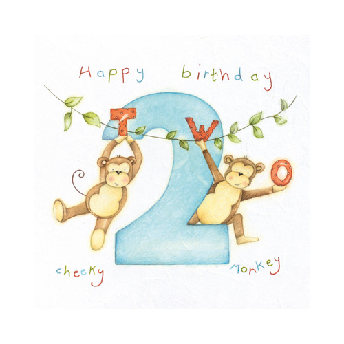 Happy Birthday 2 - Cheeky Monkey 