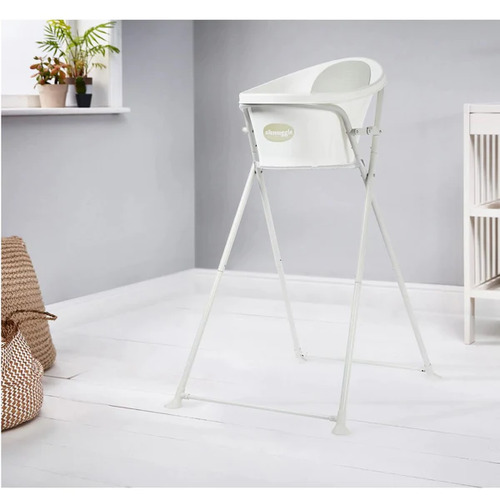 Shnuggle Folding Bath Stand With Strap - White