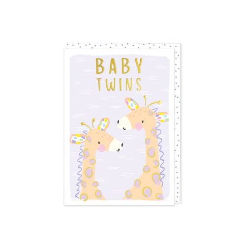 Baby Twins Card