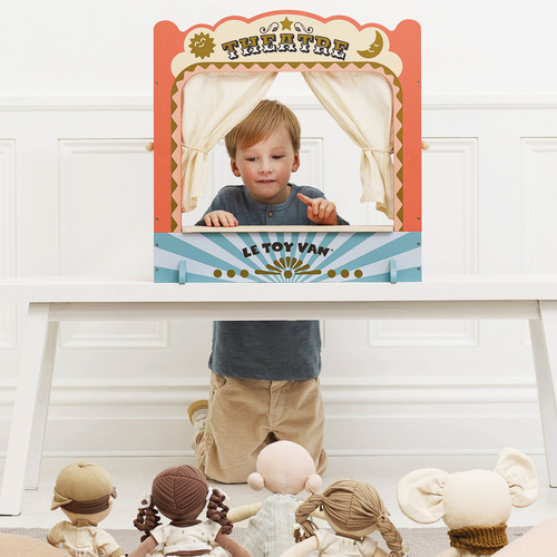 Wooden Toy | Tabletop Puppet Theatre