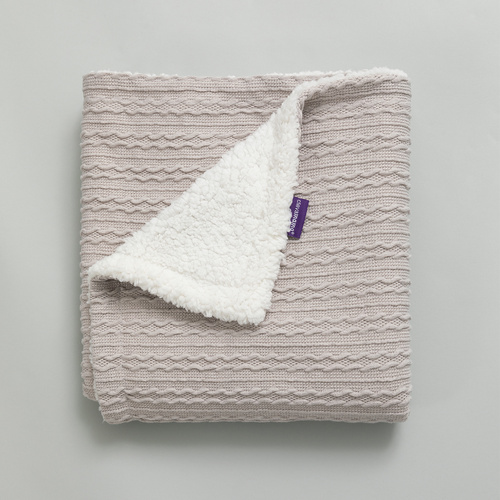 Baby Blanket | Luxe Sherpa [Grey]