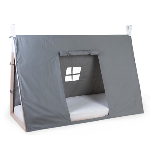 Childhome Tent Cover For Tipi Junior Bed - Grey