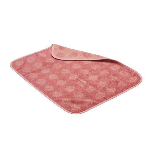 Leander Matty Change Mat Topper - Dusty Rose