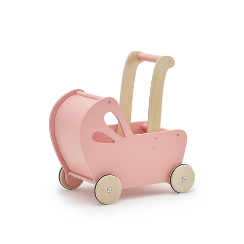 Moover Dolls Pram - Coral Pink